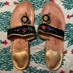 EUC size 10 Christmas Jack Rogers $40